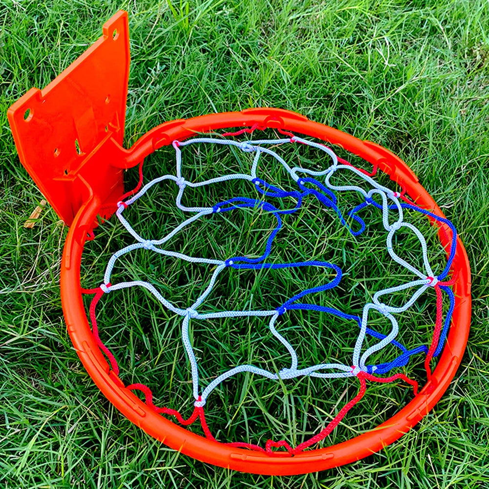 18/21/24CM Kids Bouncing Mute Ball High-Resilience Mute Dribbling Basketball Training Foam Ball 1-2Pcs Basketball Hoop Orange - Slobuy