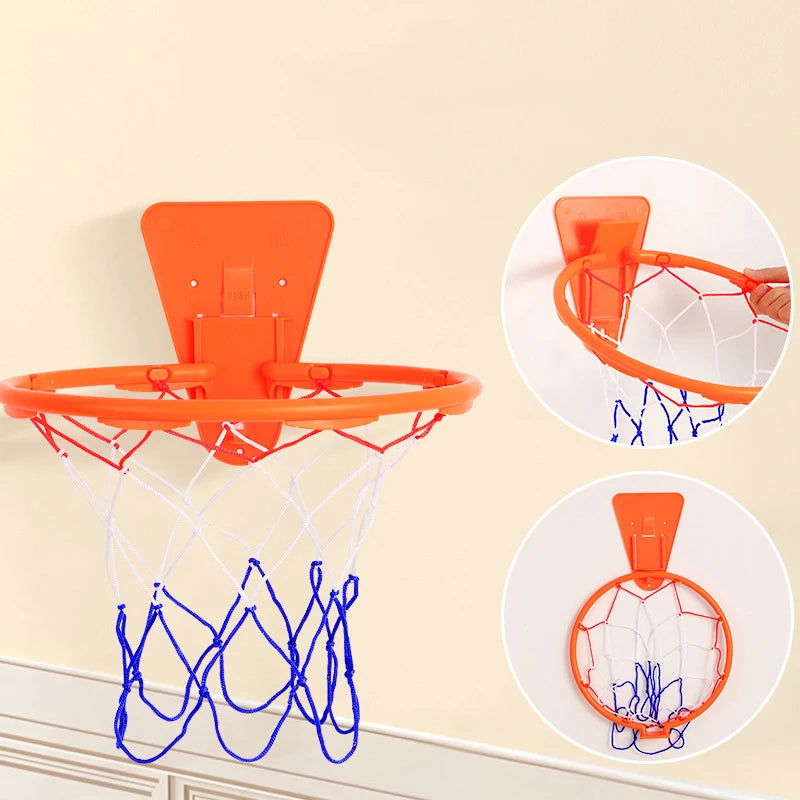 18/21/24CM Kids Bouncing Mute Basketball Squeezable Mute Bouncing Basketball Indoor Silent Ball Foam Basketball Bounce Ball - Slobuy