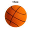 18/21/24CM Kids Bouncing Mute Basketball Squeezable Mute Bouncing Basketball Indoor Silent Ball Foam Basketball Bounce Ball - Slobuy