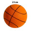 18/21/24CM Kids Bouncing Mute Basketball Squeezable Mute Bouncing Basketball Indoor Silent Ball Foam Basketball Bounce Ball - Slobuy
