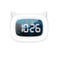Rechargable Digital Alarm Clock Night Light Touch Snooze Always-on Display Desktop Table Clock 12/24H Dual Alarm Music LED Clock - Slobuy