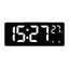 Voice Control Digital Alarm Clock Temperature Dual Alarm Snooze Desktop Table Clock Night Mode 12/24H LED Clock Watch - Slobuy