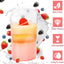 12/24 70ml Plastic Pudding Cups Ice-Cream Mousse Dessert Picnic Party Packing Dessert Cups Christmas Supplies - Slobuy