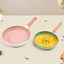 Frying Pan 20/24cm Wok Pan Non-stick Pan Induction Cooker Home Steak Pancake Pan Egg Pan Gas Stove Universal Saucepan Durable - Slobuy