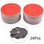 24pcs Bowling Sanding Pads Resurfacing Polishing Kit Bowling Ball Cleaner Parts Bowling Cleaning Pads For Resurfacing Sanding - Slobuy