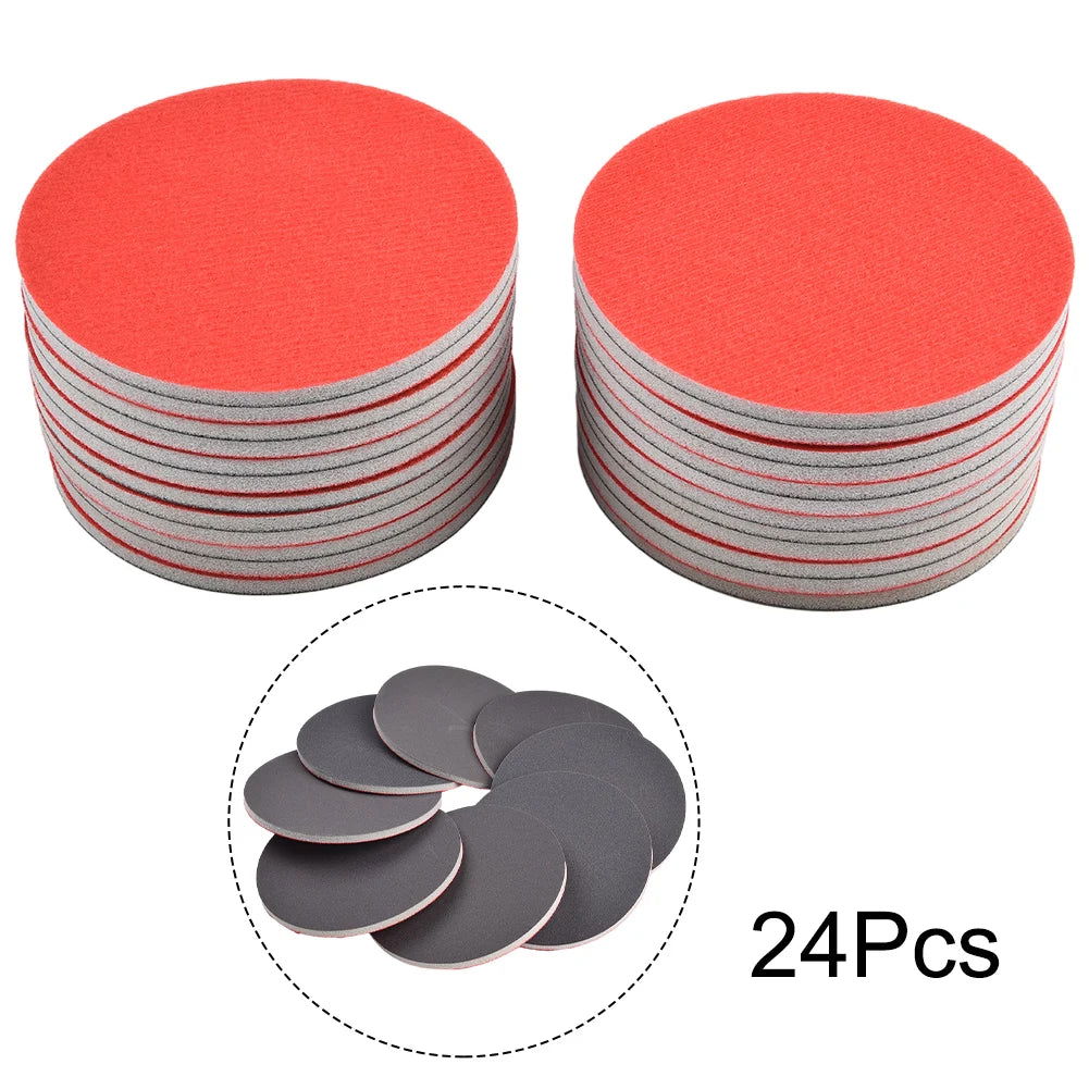 24pcs Bowling Sanding Pads Resurfacing Polishing Kit Bowling Ball Cleaner Parts Bowling Cleaning Pads For Resurfacing Sanding - Slobuy