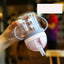 250ml Baby Feeding Cup with Straw Children Learn Feeding Drinking Bottle Kids Training Cup with Straw - Slobuy