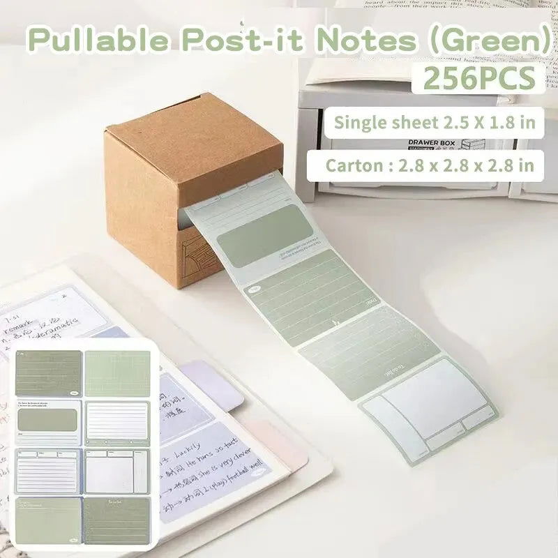 256 Pull-out Convenience Stickers for Students to Use with Incorrect Question Notes, Essential for Students to Use in the Office - Slobuy