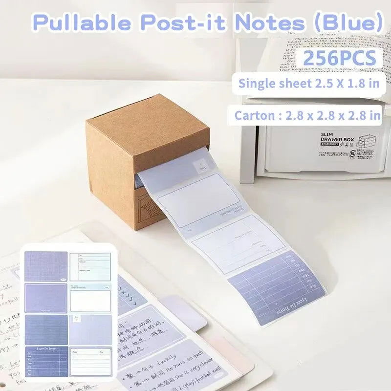 256 Pull-out Convenience Stickers for Students to Use with Incorrect Question Notes, Essential for Students to Use in the Office - Slobuy