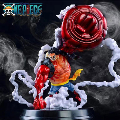 25CM Anime One Piece Luffy Gear 4 Figurine PVC Action Figure Adult Children Toys Japan Manga Kids Cartoon Gift - Slobuy