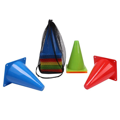 25PCS  Hot Sale Colorful Marker Cones Soccer Agility Training Cones Football Marker Cones Cheap Price Portable Football - Slobuy