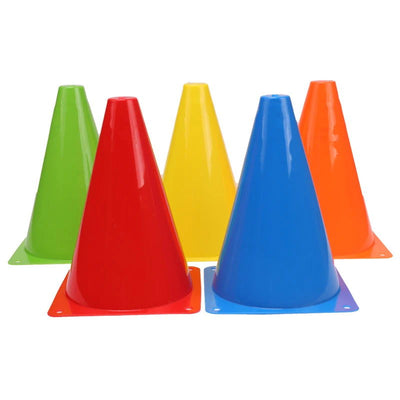 25PCS  Hot Sale Colorful Marker Cones Soccer Agility Training Cones Football Marker Cones Cheap Price Portable Football - Slobuy