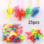 25PCS Professional Referee Whistles Emergency Whistles Mini Cheer Whistle for Sports Basketball Soccer Football Fans sKeyrings - Slobuy
