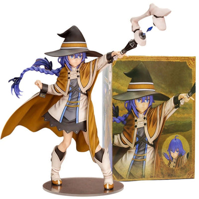 25cm Magician Roxy Migurdia Action Figure Mushoku Tensei：Jobless Reincarnation Anime Figure PVC Adult Collection Model Doll Toys - Slobuy