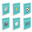 25pcs Card Sleeves Holder Game Cards TopLoaders PVC Hard Plastic Toy Top Loaders For Protectors Trading Storage Gift 3 x 4inches - Slobuy