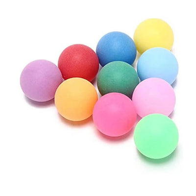 25pcs Colored Pong Balls 40mm Entertainment Table Tennis Balls for Game Advertising,Entertainment, Game Accessory - Slobuy