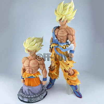 28CM- 43CM Dragon Ball Z Son Goku Namek Figure Super Saiyan Goku Statue PVC Action Figures Collection Model Toys Gifts - Slobuy