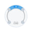 28cm Transparent Bathroom scales LCD Electronic Digital Smart Scale Body Balance Health Scales Battery Floor Scales - Slobuy