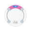 28cm Transparent Bathroom scales LCD Electronic Digital Smart Scale Body Balance Health Scales Battery Floor Scales - Slobuy