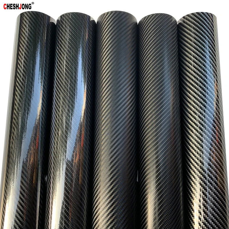 2D 3D 4D 5D 6D Carbon Fiber Vinyl Wrap Film  Waterproof Car Stickers Console Computer Laptop Skin Auto Motorcycle Accessories - Slobuy
