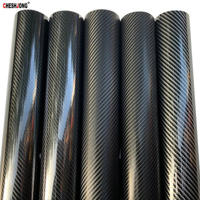2D 3D 4D 5D 6D Carbon Fiber Vinyl Wrap Film  Waterproof Car Stickers Console Computer Laptop Skin Auto Motorcycle Accessories - Slobuy