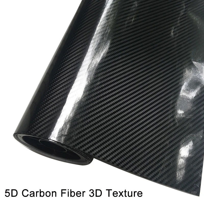 2D 3D 4D 5D 6D Carbon Fiber Vinyl Wrap Film  Waterproof Car Stickers Console Computer Laptop Skin Auto Motorcycle Accessories - Slobuy