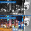 2MP 3MP Wifi IP Camera Outdoor Wired Security Surveillance Camera AI Human Tracking Two Way Audio Night Color Cam - Slobuy