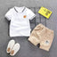 2PCS Children Clothing mother Kids Clothes Children's Sets Boys T-shirt Shorts Summer Cotton Short sleeve fashion Suit - Slobuy
