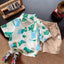 2PCS Children Clothing mother Kids Clothes Children's Sets Boys T-shirt Shorts Summer Cotton Short sleeve fashion Suit - Slobuy