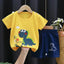 2PCS Children's Sets mother Kids Clothes Boys Girl T-shirt Shorts Summer Cotton Short sleeve Baby Children Clothing Toddler Suit - Slobuy