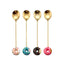 4PCS/2PCS Cutlery Spoon Fork Set Donuts Candy Spoons Forks Milk Coffee Stirring Spoons Dessert Spoon Fruit Fork Cutlery Gift - Slobuy