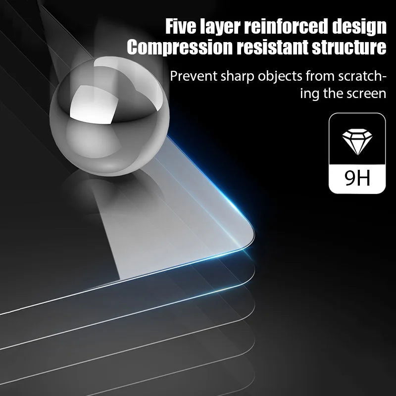 2PCS HD Scratch Proof 11inch Tempered Glass Screen Protector for Samsung Galaxy Tab A9 Plus Tablet Accessories Film - Slobuy