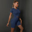 2PCS Seamless Women Yoga Set Gym Sportswear Sport Top and Hight Waist Short Suit Fitness Workout Butt Lifting Short Tight Suit - Slobuy