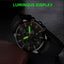 2PCS Set Fashion Mens Sports Watches Man Business Leather Bracelet Quartz Watch Luxury Men Casual Luminous Clock Reloj Hombre - Slobuy