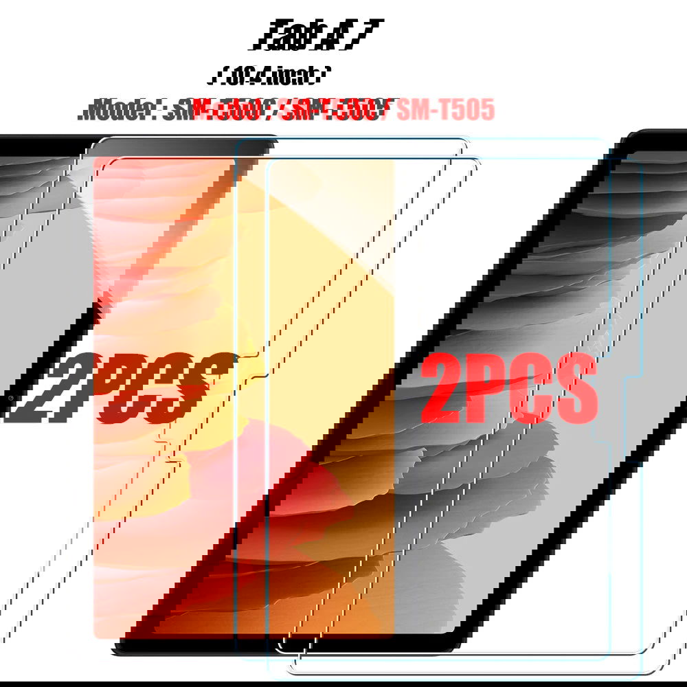 2PCS Tempered Glass Screen Protector for Samsung Galaxy Tab S8 Ultra Plus S6 Lite S7 Fe A7 Lite A8 S9 A9 Tablet Accessories Film - Slobuy