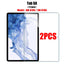 2PCS Tempered Glass Screen Protector for Samsung Galaxy Tab S8 Ultra Plus S6 Lite S7 Fe A7 Lite A8 S9 A9 Tablet Accessories Film - Slobuy
