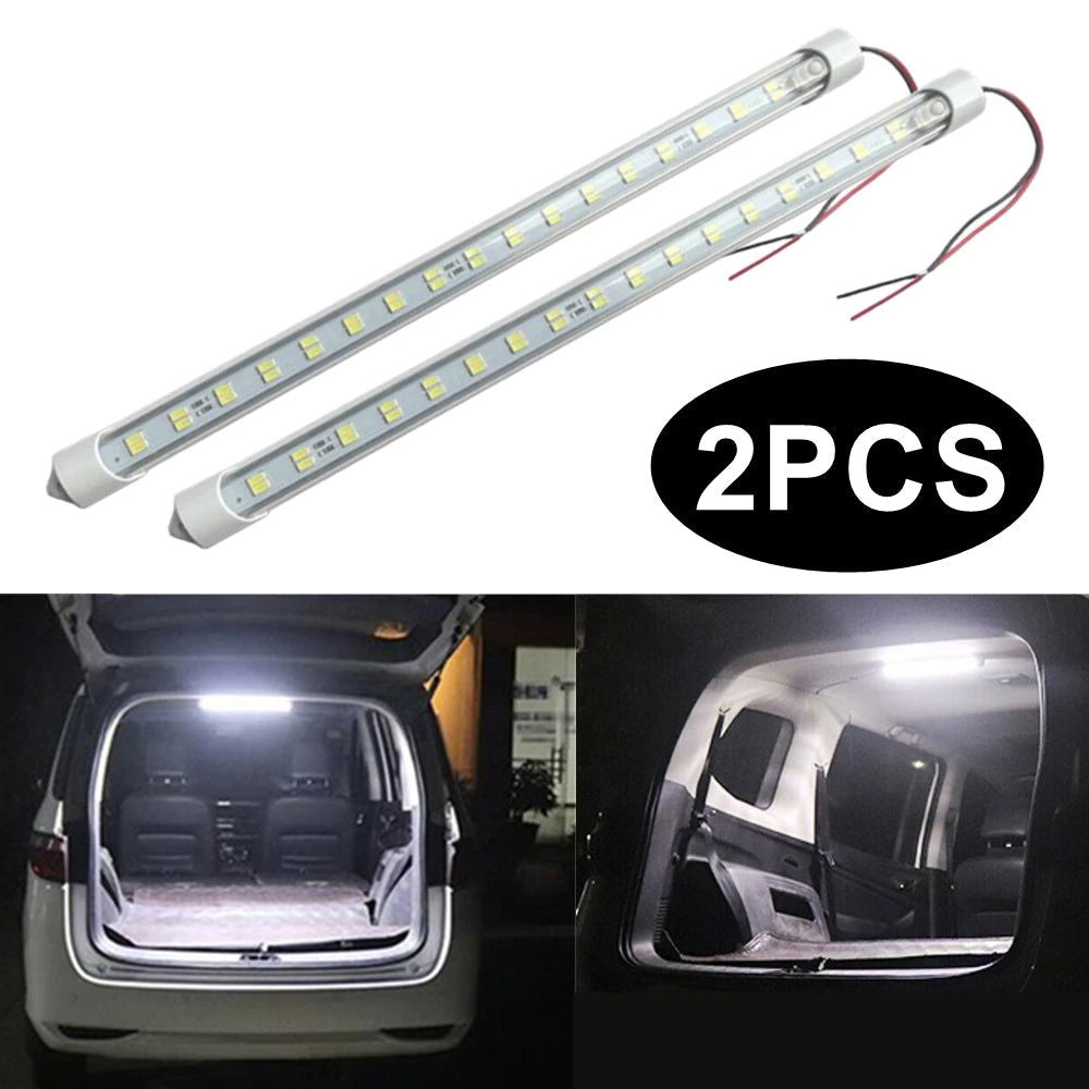 2PCS Trunk Light 12v Caravan Interior Light Camping Car Motorhomes Ceiling Light 12v Camper Accessory - Slobuy