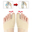 2Pcs=1Pair Toe Separator Hallux Valgus Bunion Corrector Orthotics Feet Bone Thumb Adjuster Correction Pedicure Sock Straightener - Slobuy