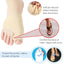 2Pcs=1Pair Toe Separator Hallux Valgus Bunion Corrector Orthotics Feet Bone Thumb Adjuster Correction Pedicure Sock Straightener - Slobuy