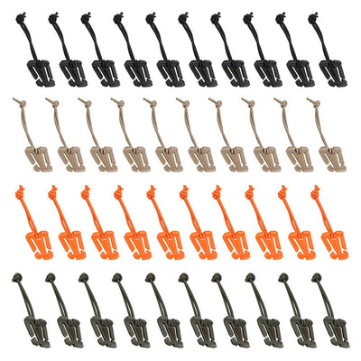 2Pcs Backpack Buckle Clamp Carabiner Survival Gear Tools Carabiner Clips Outdoor Nylon Camping Bag Hanger Hook wild hike - Slobuy