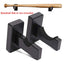 2Pcs Baseball Bat Stand Wooden Baseball Bat Display Holder Portable Wall Mount Hanger Softball Bat Hockey Stick Rack Bracket - Slobuy