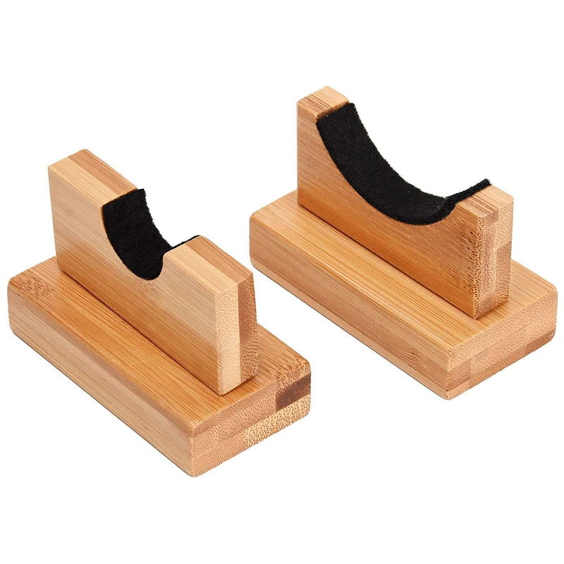 2Pcs Baseball Bat Stand Wooden Baseball Bat Display Holder Portable Wall Mount Hanger Softball Bat Hockey Stick Rack Bracket - Slobuy