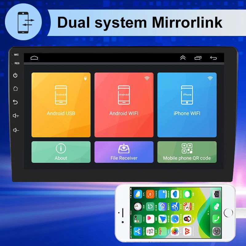 2 Din Android 12 Car Radio Multimedia Video Player Navigation GPS 9 inch Stereo Head unit For Nissan Kia Honda Toyota - Slobuy