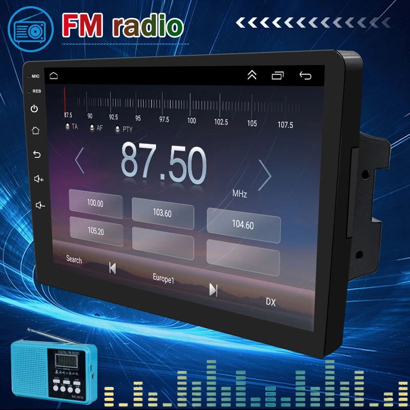 2 Din Android 12 Car Radio Multimedia Video Player Navigation GPS 9 inch Stereo Head unit For Nissan Kia Honda Toyota - Slobuy