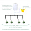 8/4/2 Head Automatic Watering Pump Controller Flowers Plants Home Sprinkler Drip Irrigation Device Pump Timer System Garden Tool - Slobuy