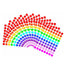 800 Pieces of 1/2 Inch Round Color Coded Label Dot Stickers, 10 Colors for Home Office Classroom - Slobuy