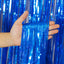 2 Meters Party Backdrop Curtains Glitter Gold Tinsel Fringe Foil Curtain Birthday Wedding Decoration Adult Anniversary Decor - Slobuy