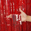 2 Meters Party Backdrop Curtains Glitter Gold Tinsel Fringe Foil Curtain Birthday Wedding Decoration Adult Anniversary Decor - Slobuy