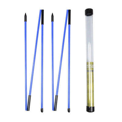 2 Pack Golf Alignment Stick  Golf Alignment Sticks Collapsible Golf Practice Rods Swing Trainer Tools Golf Swing Training Tool - Slobuy