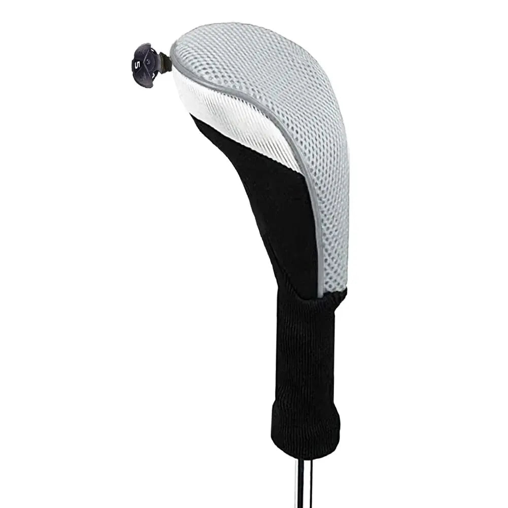 Golf Club Head Covers for Woods Hybrids Value 1/2 Pack,Protective Headcovers with Interchangeable No.Tags - Slobuy